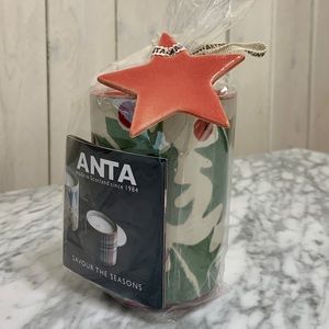 ANTA, Holly Candle Beaker with Decoration